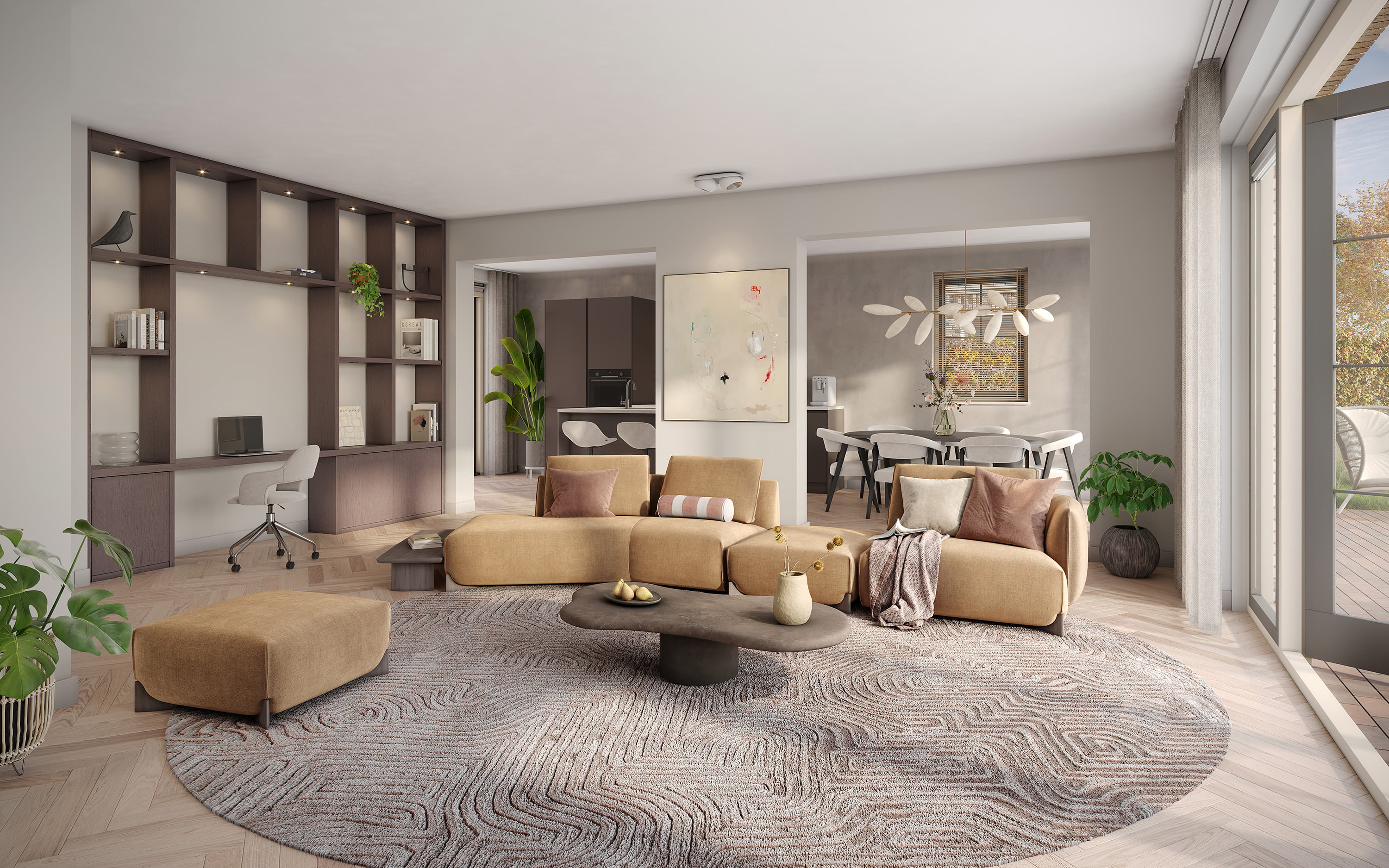 interieur impressie - woonkamer