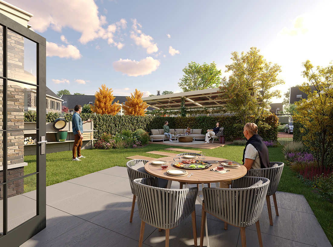 buitenruimte en tuin woningtype plataan