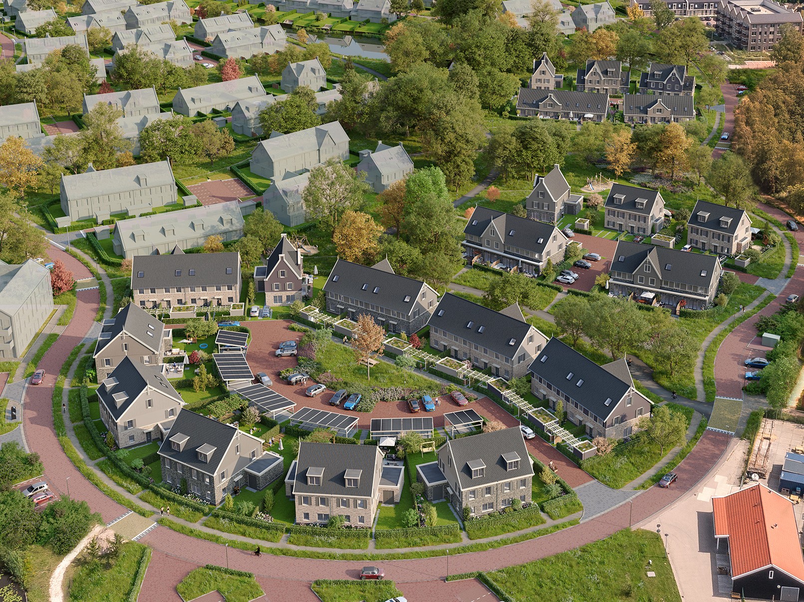 vogelvlucht woningen fase 3
